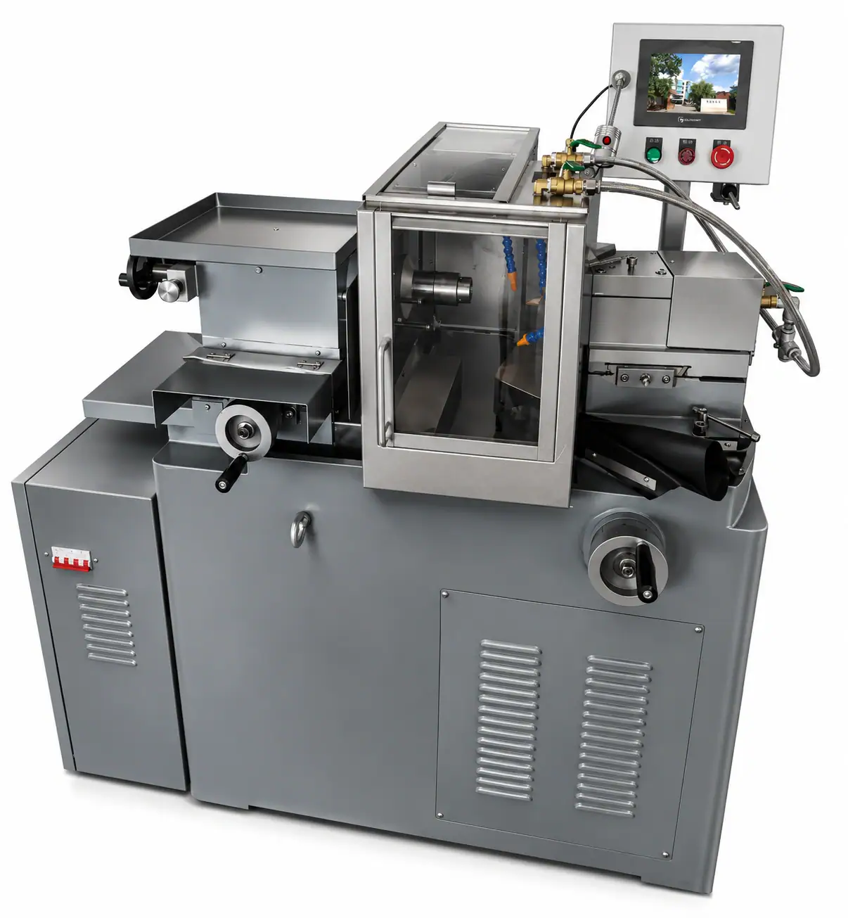G-250 ZnSe ZnS Optikschleifmaschine – Spindel und großformatiger Futter