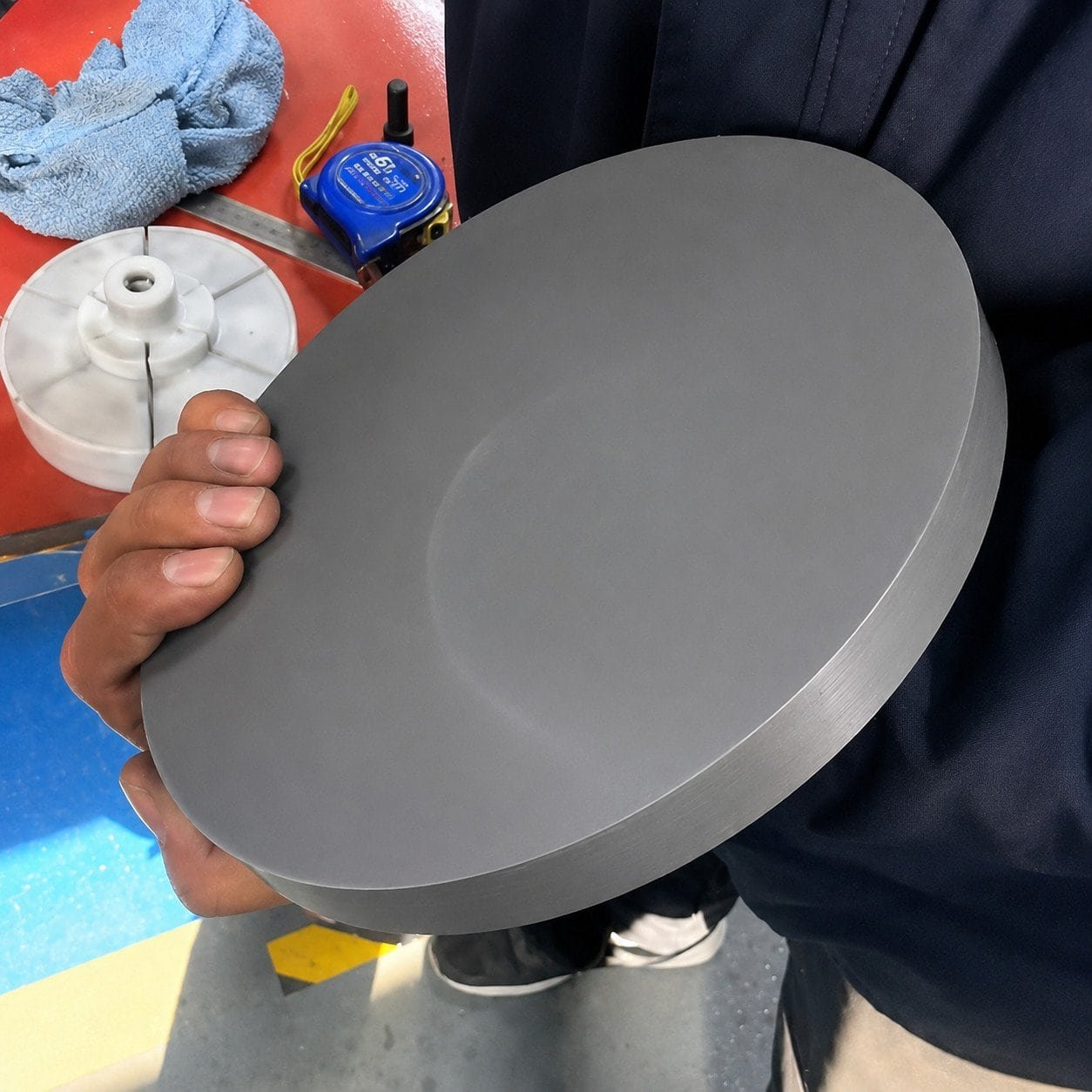 Machine de rodage de surface de plaquettes pour le germanium et l'optique infrarouge