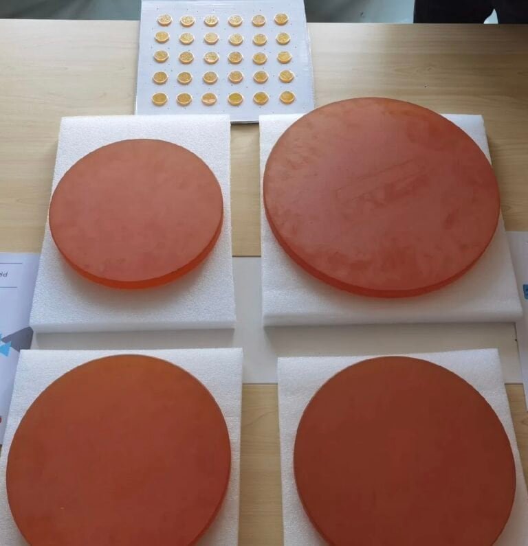 ZnSe wafer cutting