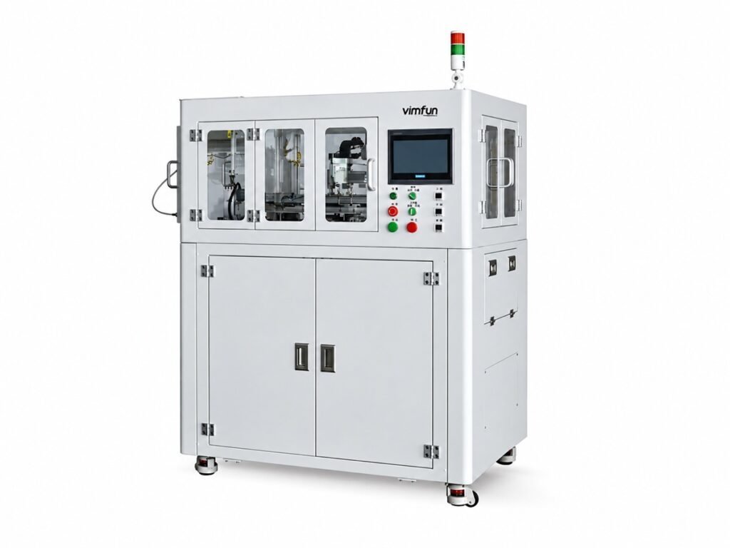 Vimfun Auto-SG-50 CNC optical curve generator, fully enclosed machine with 7-inch touchscreen