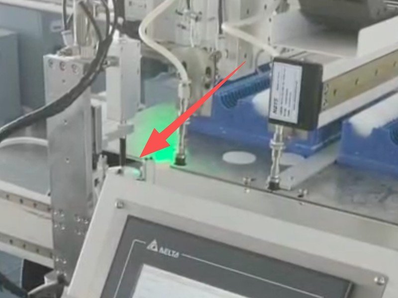 In-process sagitta measuring device with data-transmitting micrometer on the Auto-SG-50