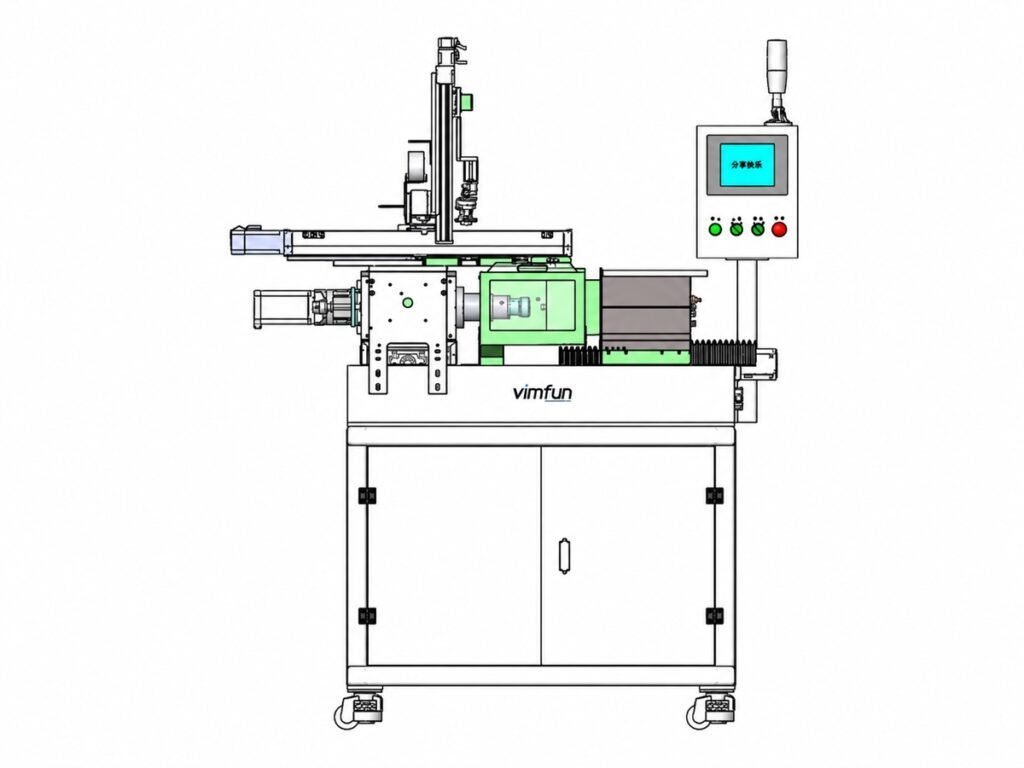 Vimfun BG-50 machine à rectifier les alésages en verre, zone de travail fermée en acier inoxydable avec une broche électrique et un montage de pièce