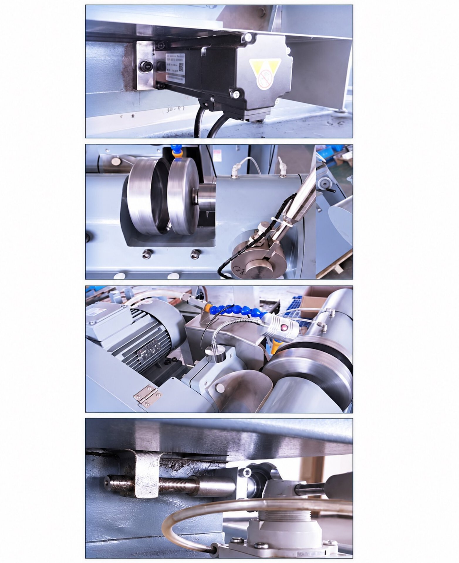 EG-185L principal assemblies with callouts to headstock, wheel carriage and pedal